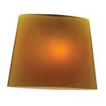 Access Lighting Thea, Oval Cased Glass, Amber Glass 920ST-AMB